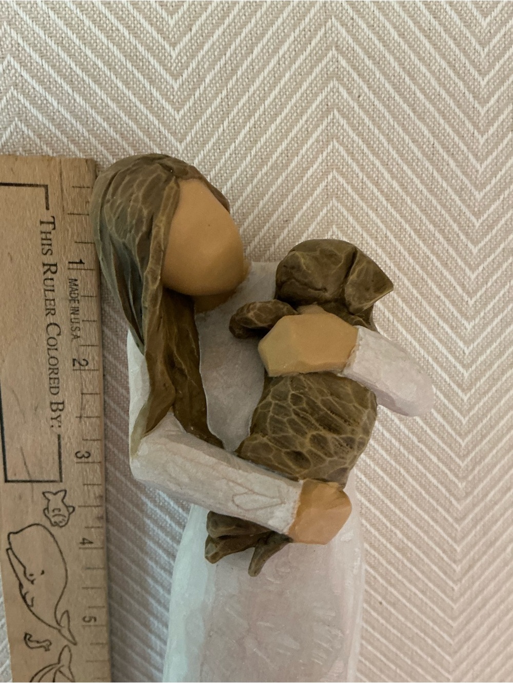 Willow Tree “Adorable You” Woman with Dog Figurine
